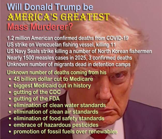 Will Donald Trump be America's Greatest Mass Murderer?